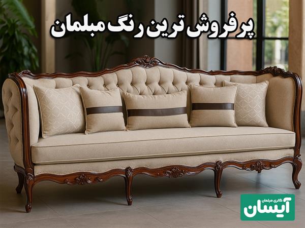 پرفروش ترین رنگ مبلمان ۱۴۰۴  ✨ مبل چه رنگی بخریم که همیشه مد باشه؟ 🎨