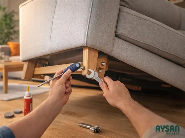 برطرف کردن صدای جیرجیر مبل در خانه✨راهنمای جامع و گام‌به‌گام