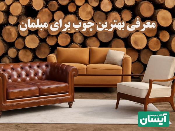 بهترین چوب برای مبلمان🪵 | همه چیز درباره انواع چوب مبل🎯 + نکات مهم